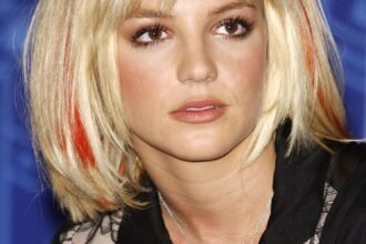 Britney Spears attending a public event shortly before reports of her DUI arrest in Ventura County, California