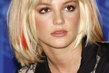 Britney Spears attending a public event shortly before reports of her DUI arrest in Ventura County, California